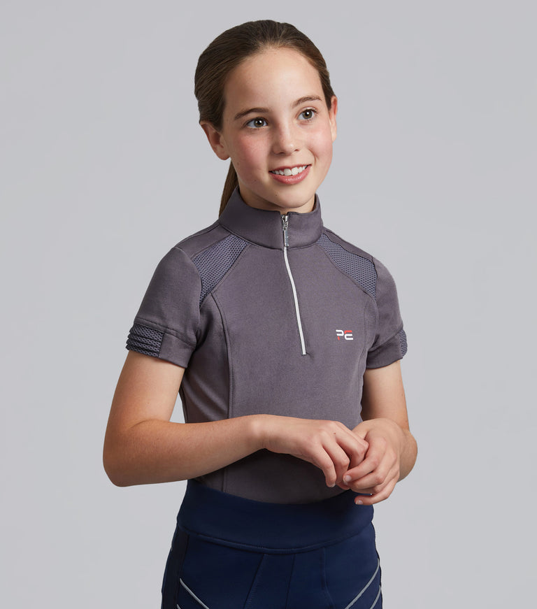 Mini Remisa Girl's Technical Short Sleeve Riding Top
