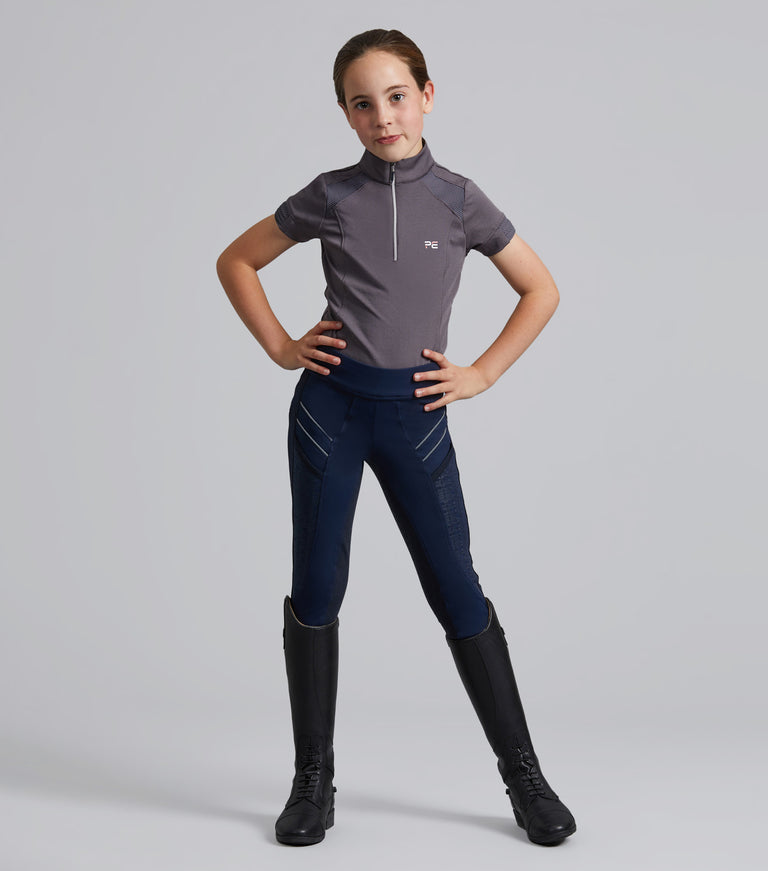 Mini Remisa Girl's Technical Short Sleeve Riding Top