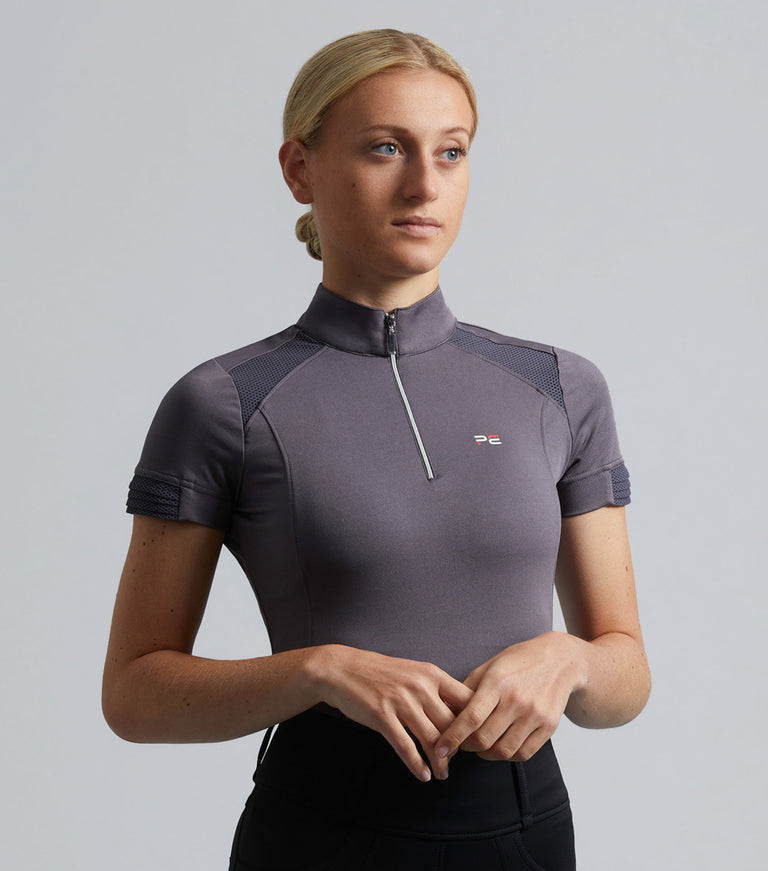 Remisa Ladies Technical Short Sleeved Riding Top