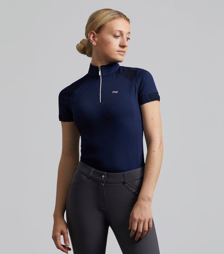 Remisa Ladies Technical Short Sleeved Riding Top