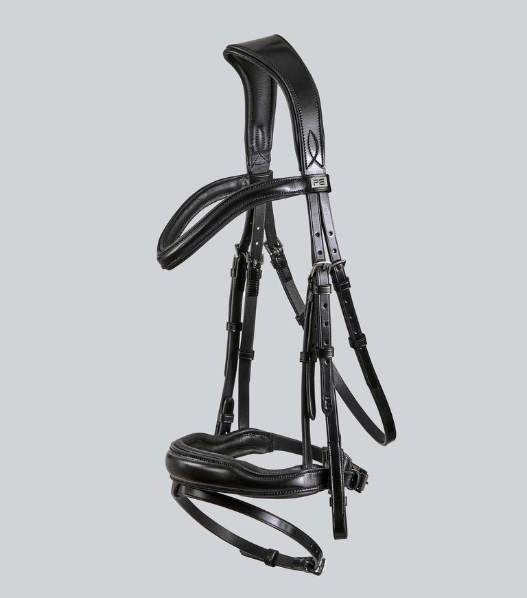 Rizzo Anatomic Snaffle Bridle with Flash