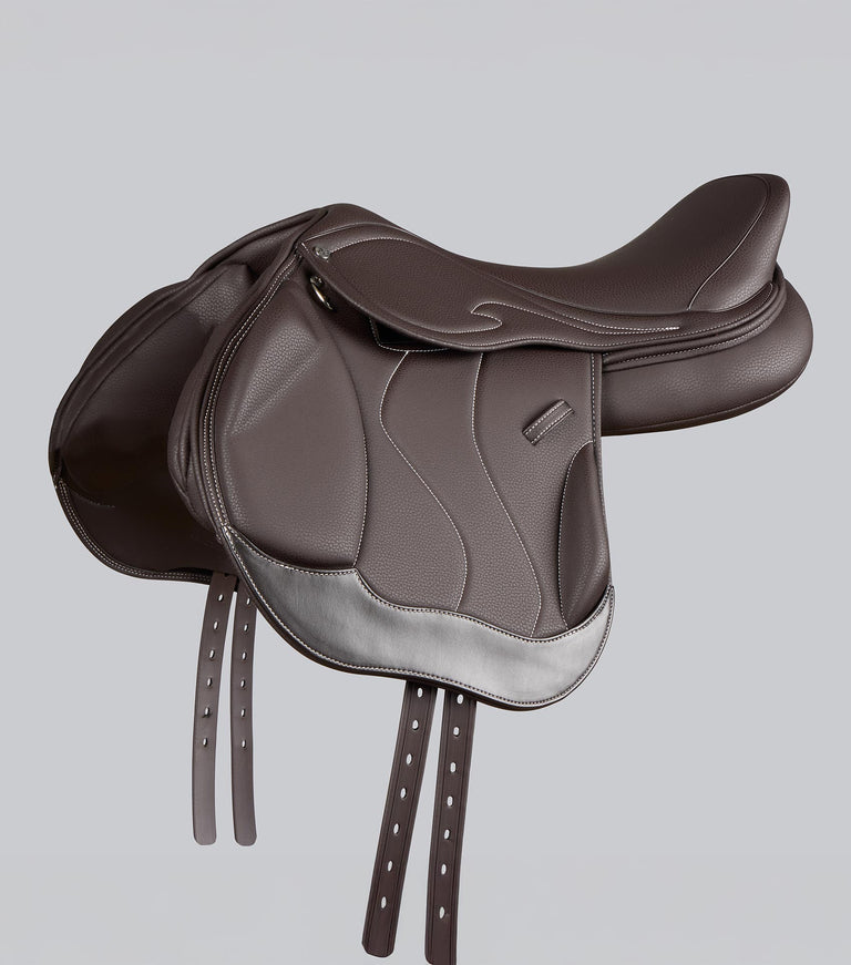 Rouen Syntetic Mono Flap Cross Country  Saddle