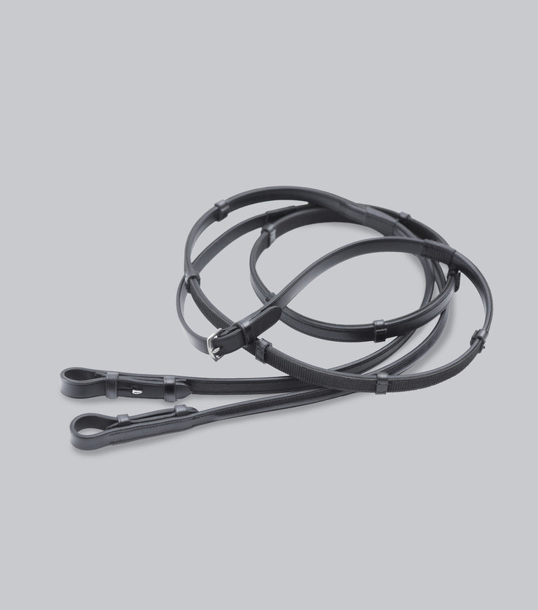 Salvatore Rubber & Leather Grip Reins