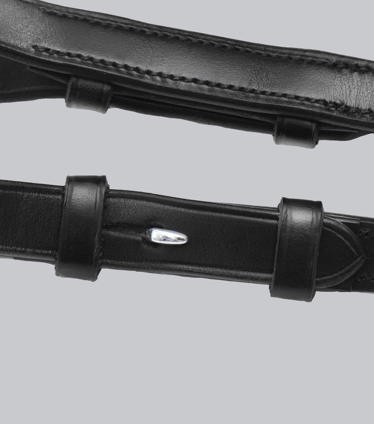 Salvatore Rubber & Leather Grip Reins