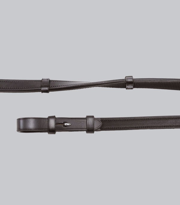 Salvatore Rubber & Leather Grip Reins