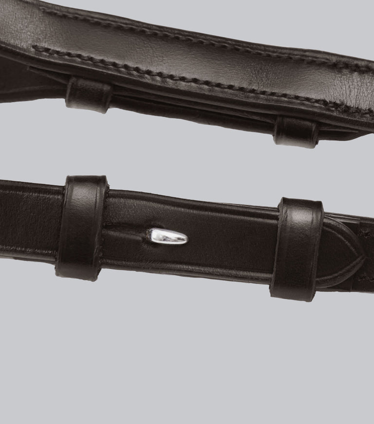 Salvatore Rubber & Leather Grip Reins