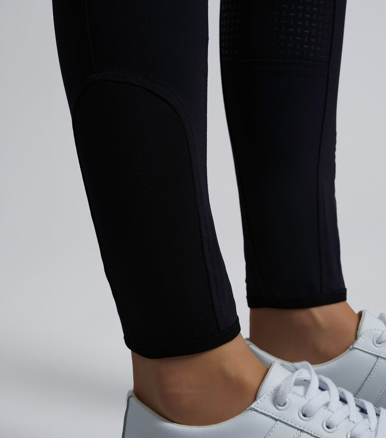 Sophia Ladies Full Seat High Waist Riding Breeches Black