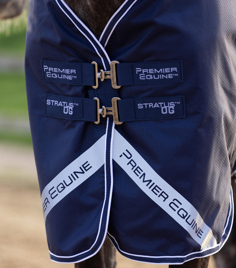 Stratus 600D Series 0g Original Turnout Rug Navy