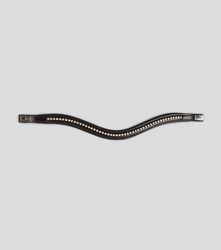 swarvoski shaped padded browband