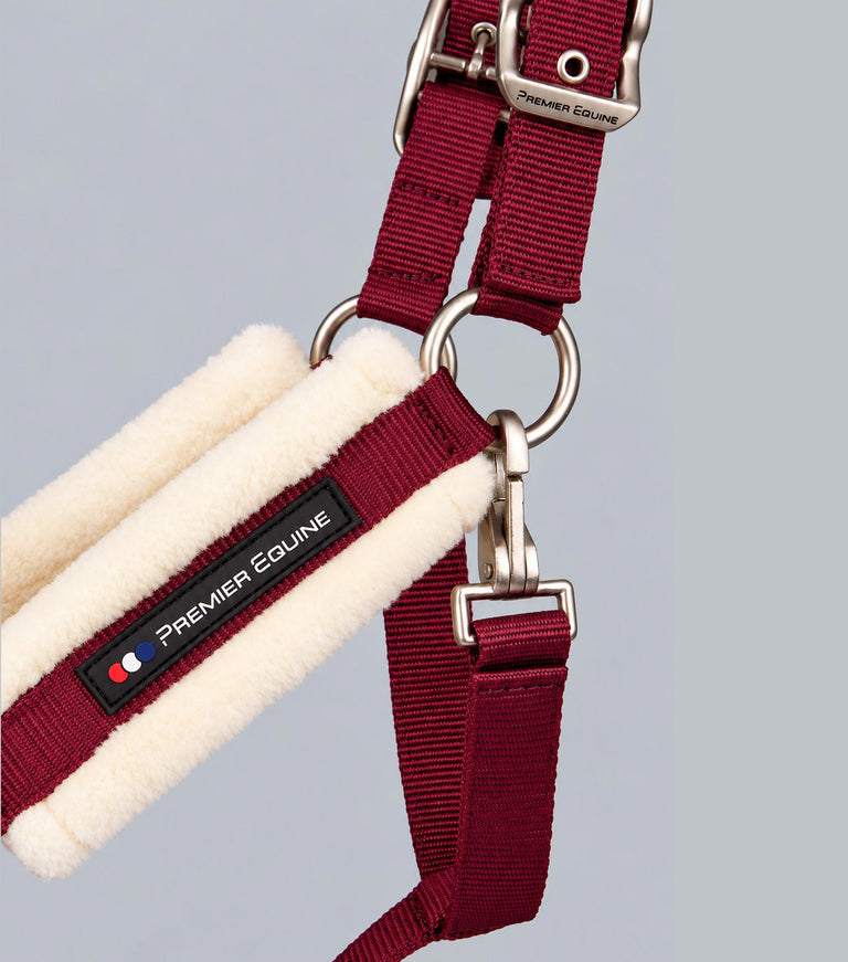 Techno wool head collar with rope