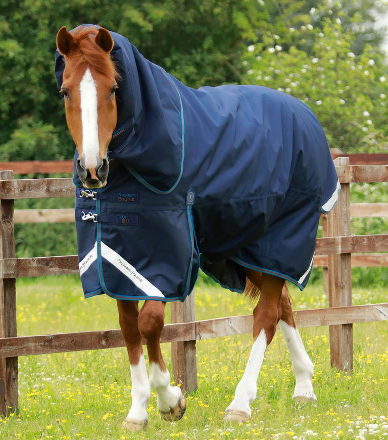 MARKED - Titan 200g Turnout Rug with Snug-Fit Neck Cover