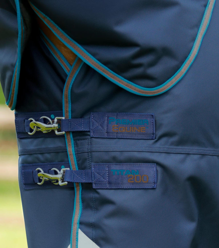 Titan 200g Turnout Rug with Snug-Fit Neck Cover