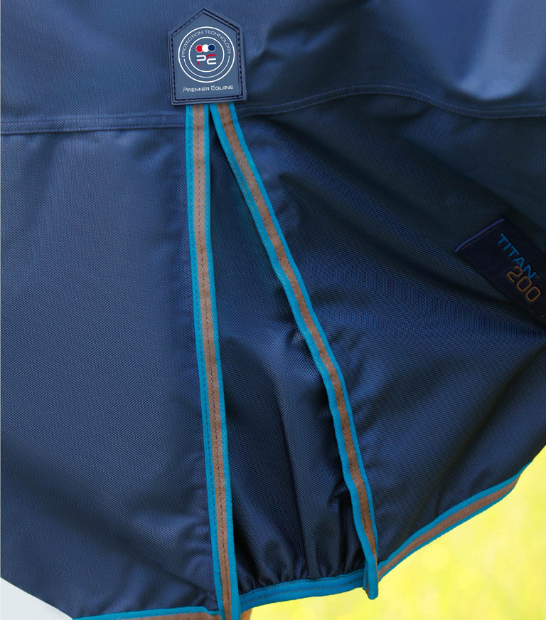 Titan 200g Turnout Rug with Snug-Fit Neck Cover