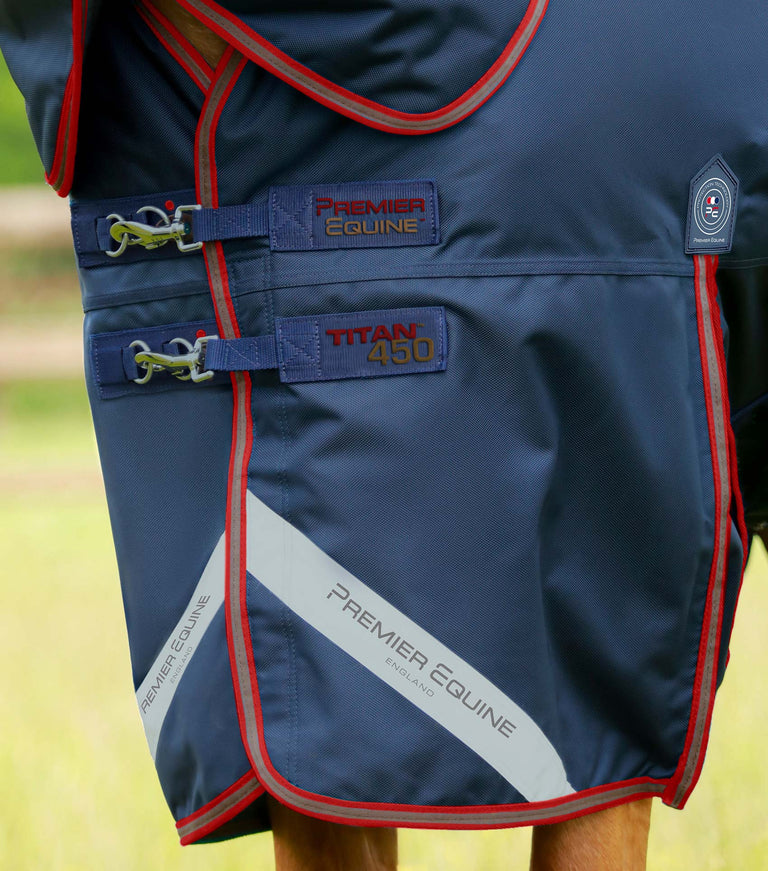 Titan 450g Turnout Rug with Snug-Fit Neck Cover