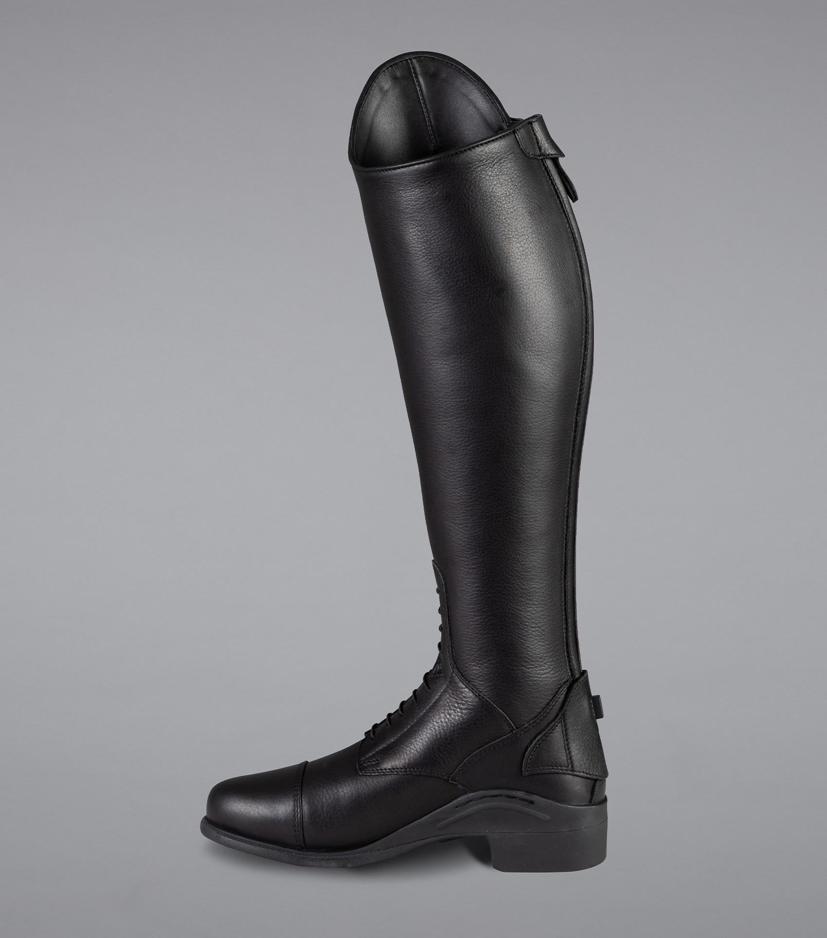 Vallardi Ladies Leather Field Tall Riding Boot - Black – Premier Equine ...