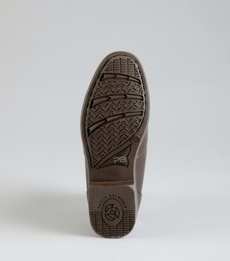 Virtus Junior Leather Paddock Boot - Brown