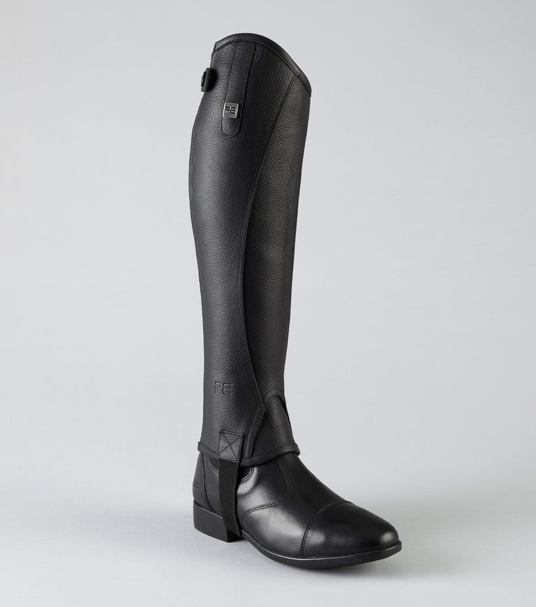 Actio Leather Half Chaps Black - Main Image