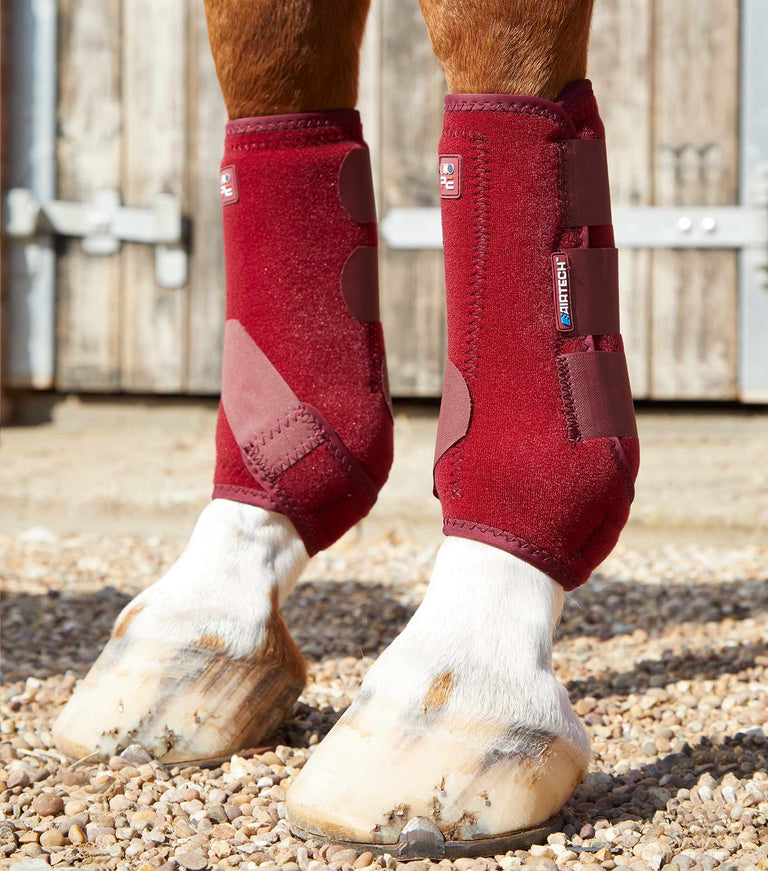 Air Tech Sports Medicine Boots Burgundy Premier Equine Int. Ltd