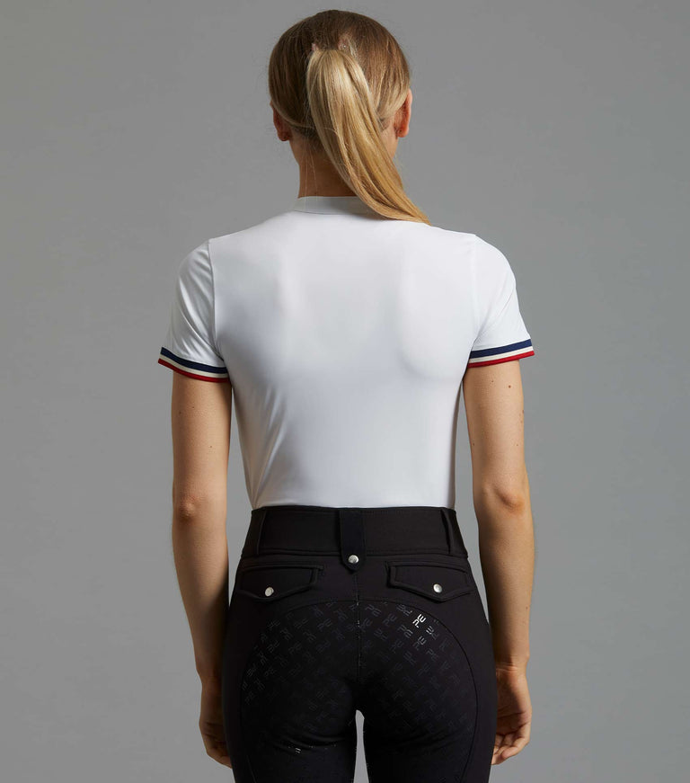 Allegra Ladies Short Sleeve Riding Top