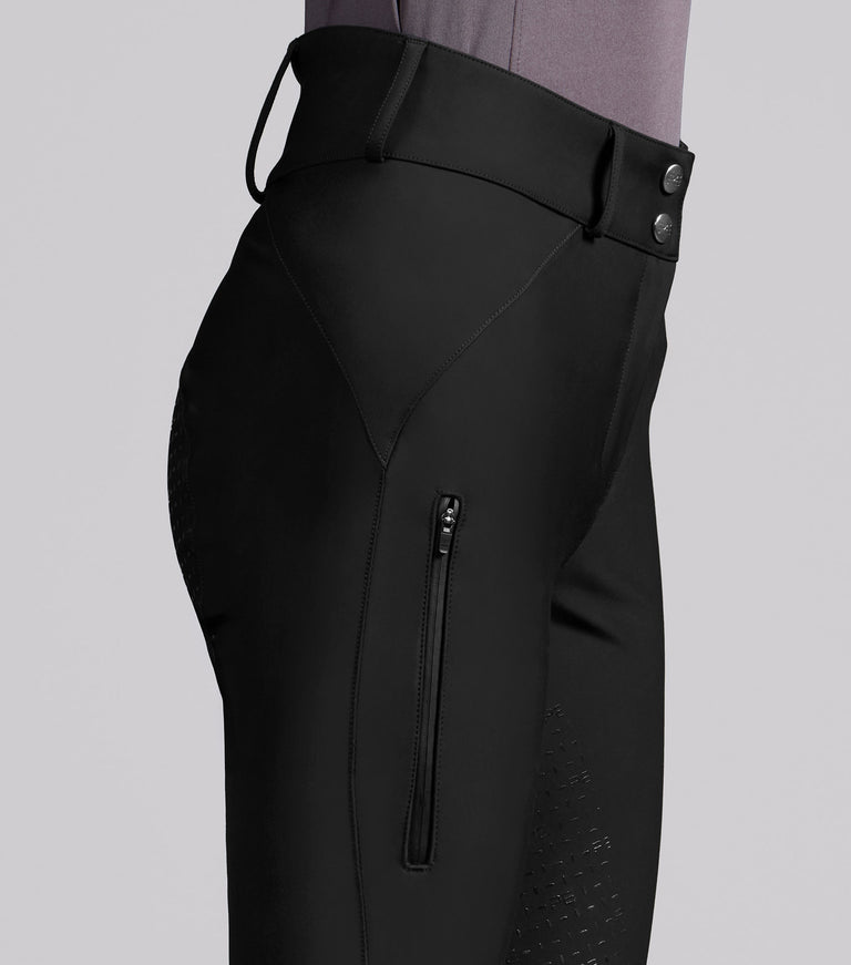 Amnis Waterproof Womens Full Seat Riding Breeches White