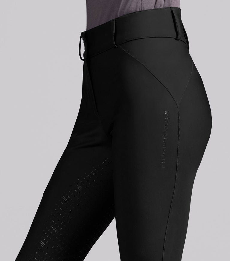 Amnis Waterproof Womens Full Seat Riding Breeches White