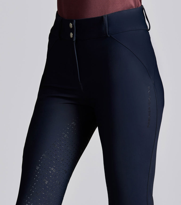 Amnis Waterproof Womens Full Seat Riding Breeches White
