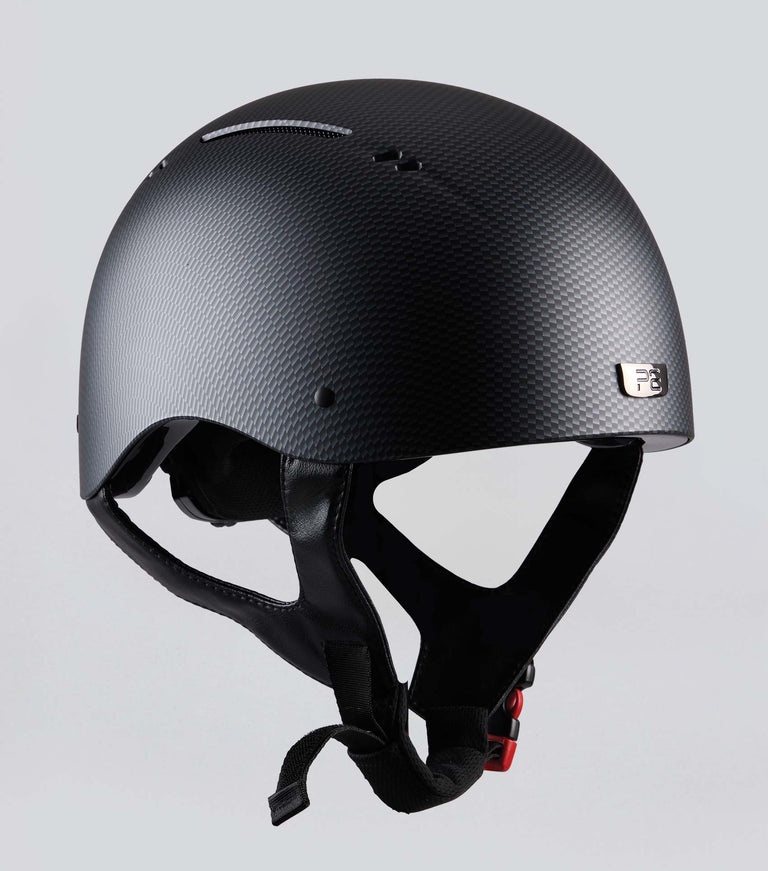 Artemis Jockey Skull Matte Carbon
