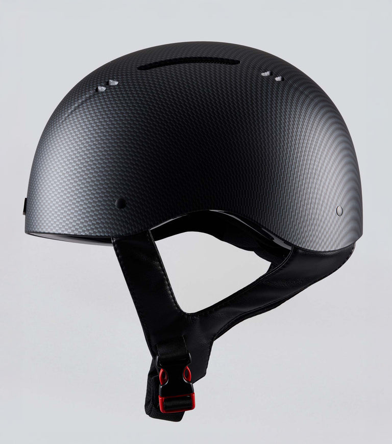 Artemis Jockey Skull Matte Carbon