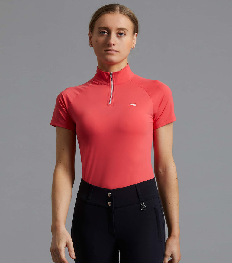 Aura Ladies Short Sleeve Riding Top
