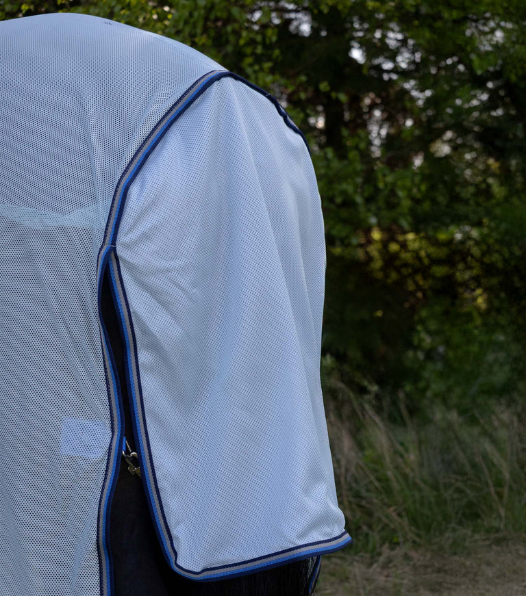 Bug Buster Fly Rug with Detachable Neck and Belly Flap Blue