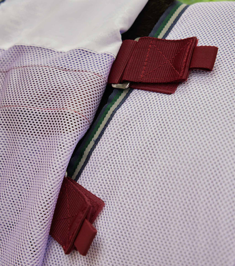 Bug Buster Fly Rug with Detachable Neck and Belly Flap Lavender