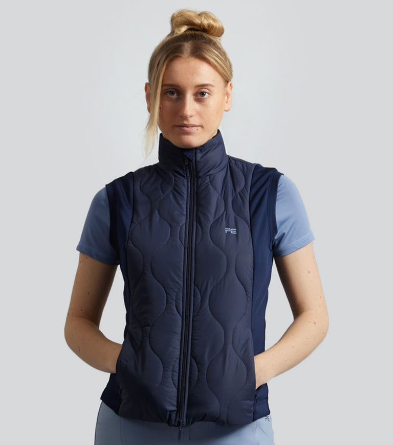 Campani Ladies Quilted Riding Gilet