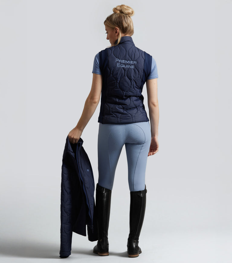 Campani Ladies Quilted Riding Gilet