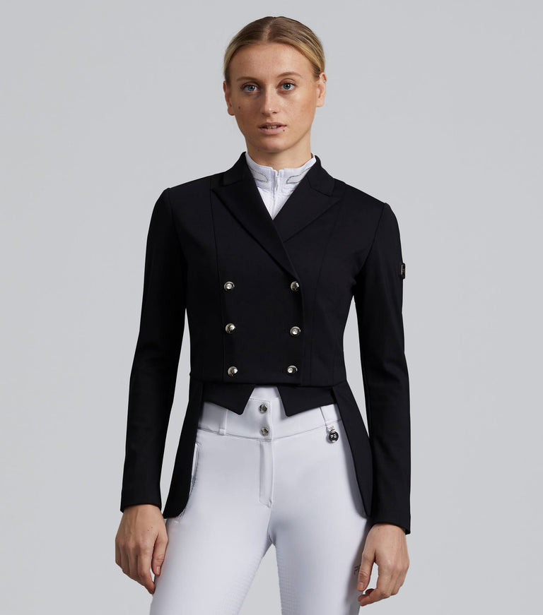 Capriole Ladies Short Tail Dressage Jacket Black