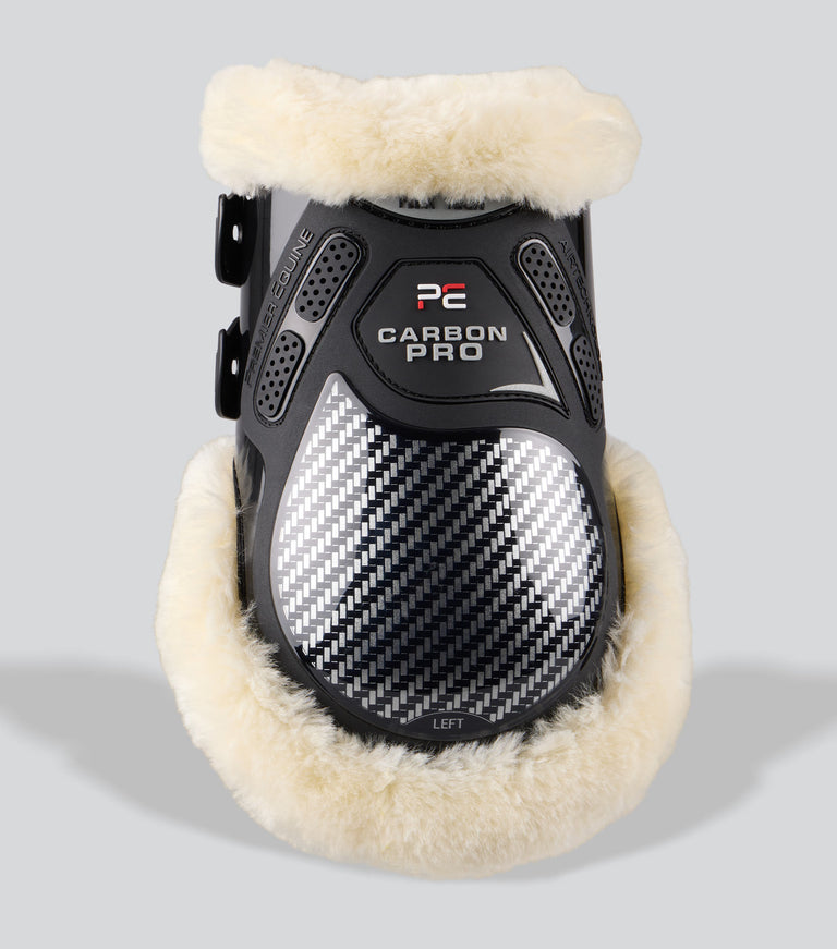 carbon pro techno wool fetlock boots