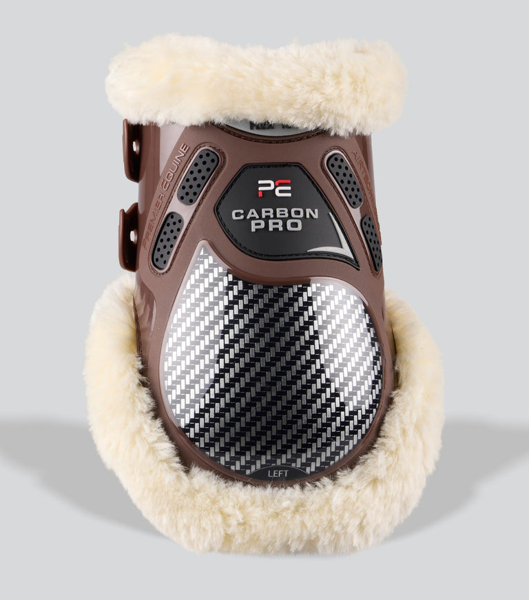carbon pro techno wool fetlock boots