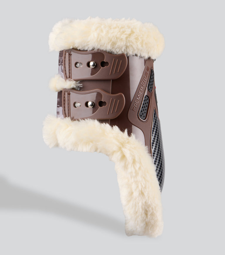 carbon pro techno wool fetlock boots