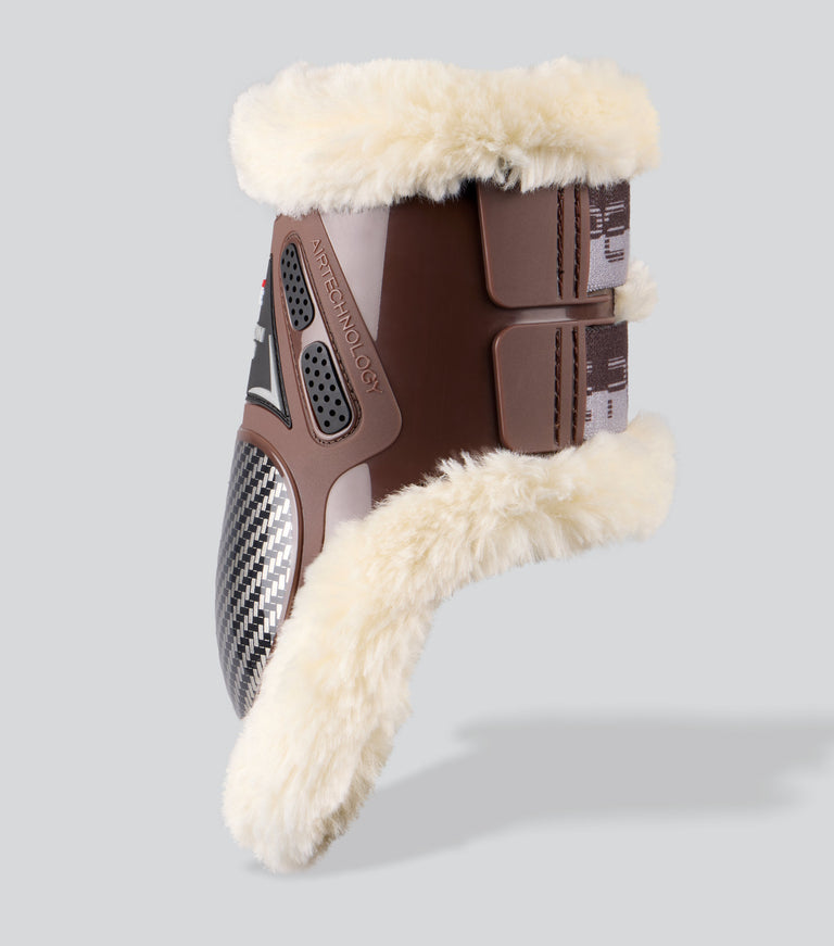 carbon pro techno wool fetlock boots