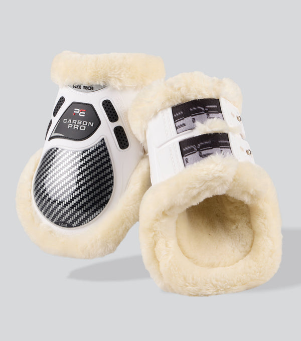 carbon pro techno wool fetlock boots