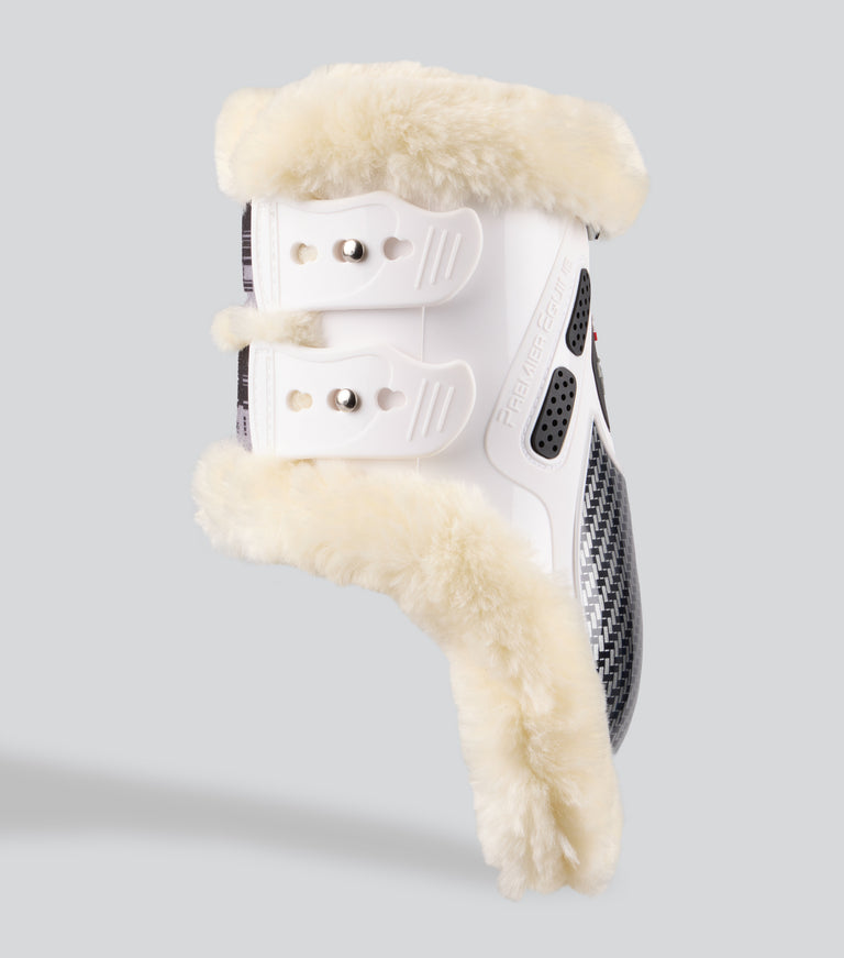 carbon pro techno wool fetlock boots