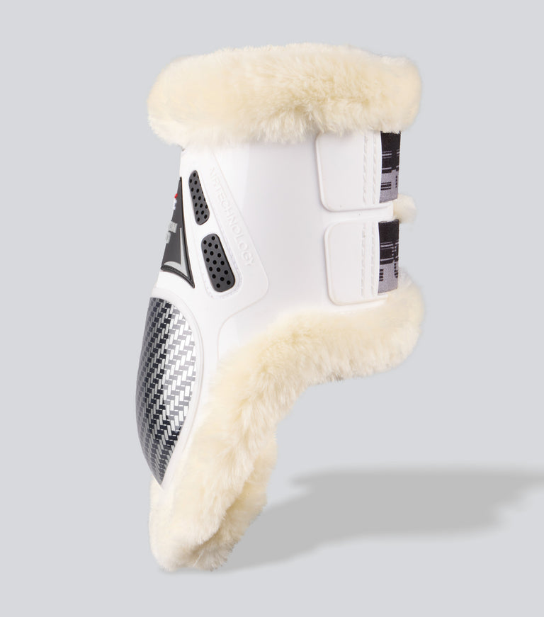 carbon pro techno wool fetlock boots