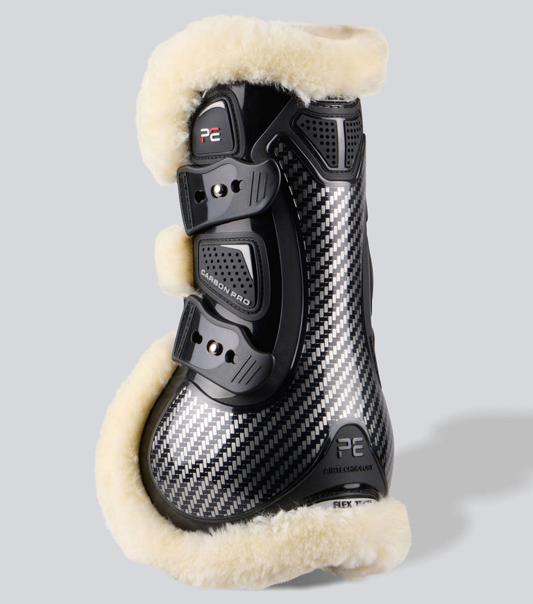carbon pro techno wool tendon boots