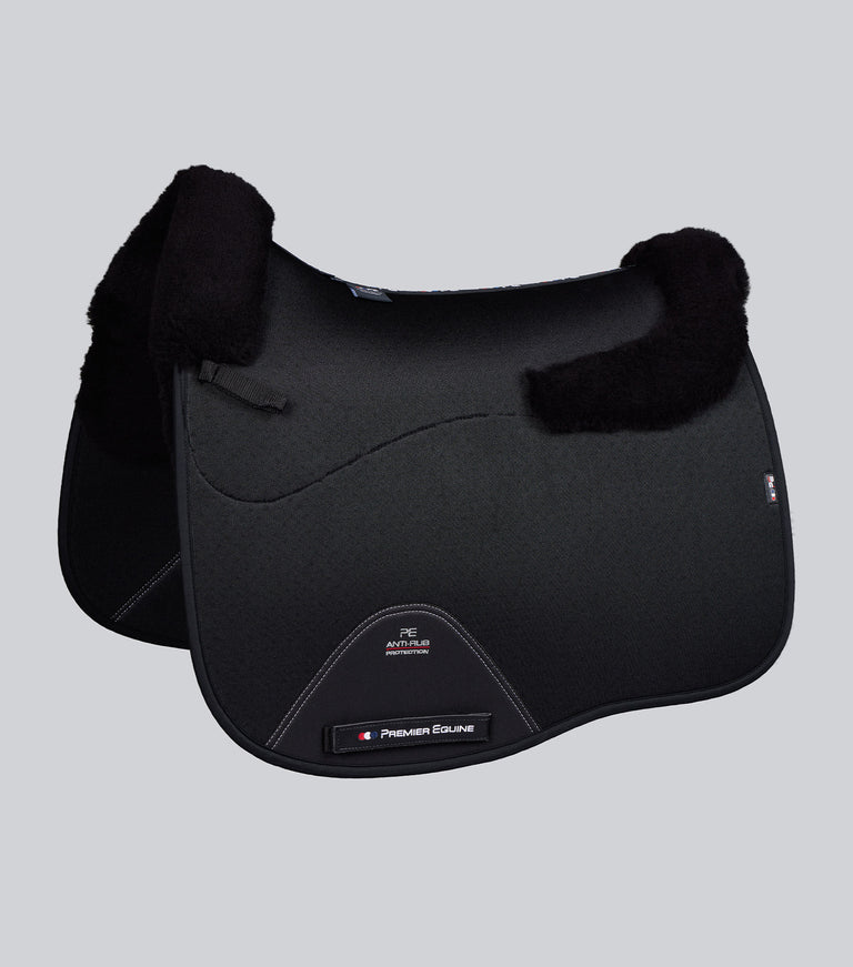 Close Contact Airtechnology Shockproof Wool Saddle Pad - Dressage Square