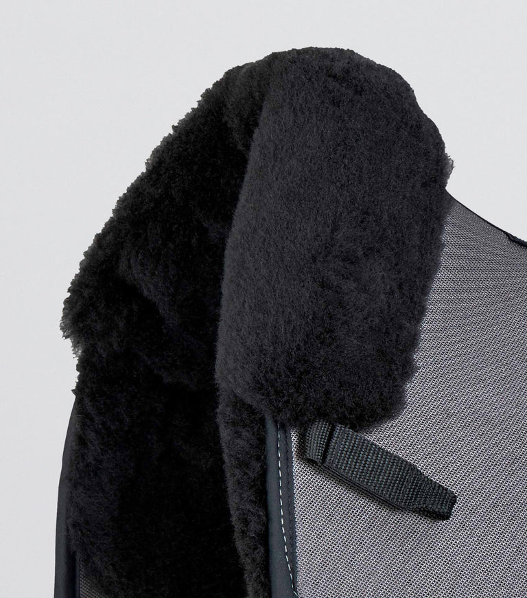 Close Contact Airtechnology Shockproof Wool Saddle Pad - Dressage Square