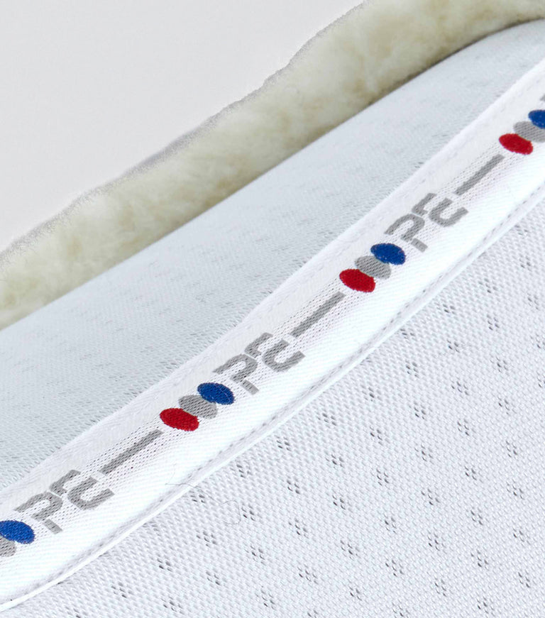 Close Contact Airtechnology Shockproof Wool Saddle Pad - Dressage Square