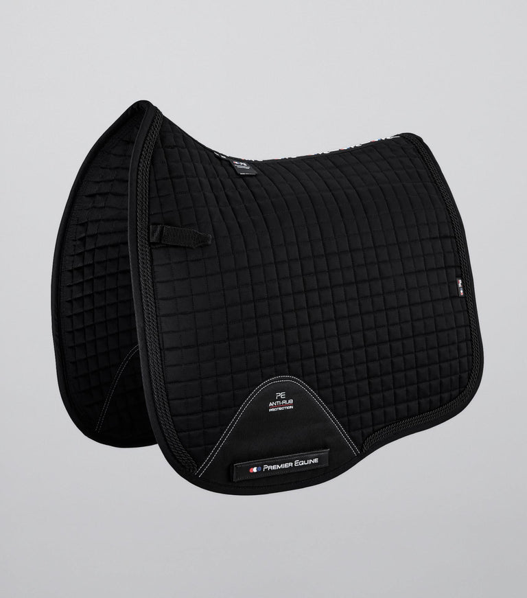 Close Contact European Cotton Saddle Pad - Dressage Square