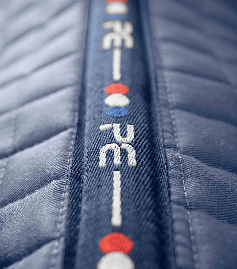 Close Contact European Cotton Saddle Pad - Dressage Square