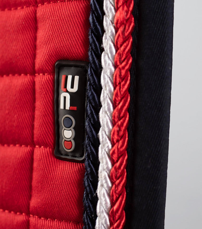 Close Contact European Cotton Saddle Pad - Dressage Square