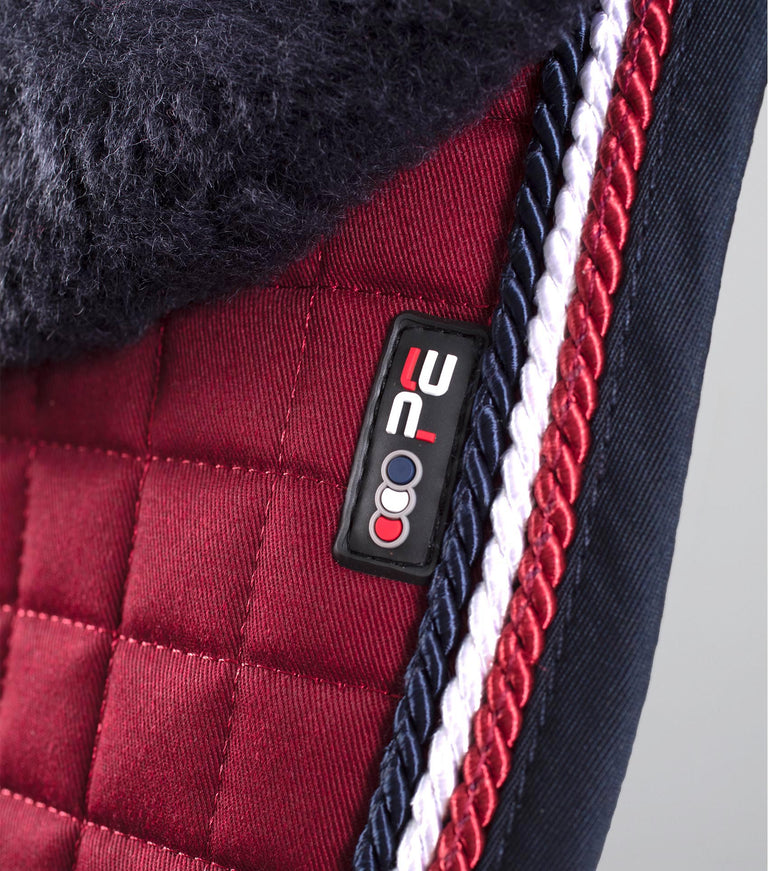 Close Contact Merino Wool European Saddle Pad - Dressage Square