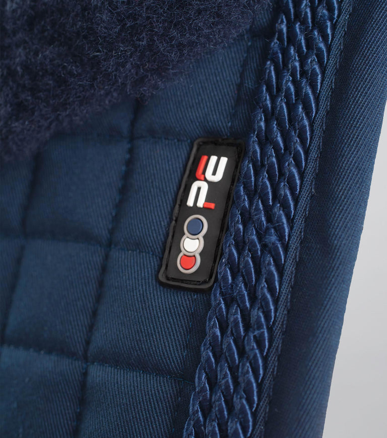 Close Contact Merino Wool European Saddle Pad - Dressage Square